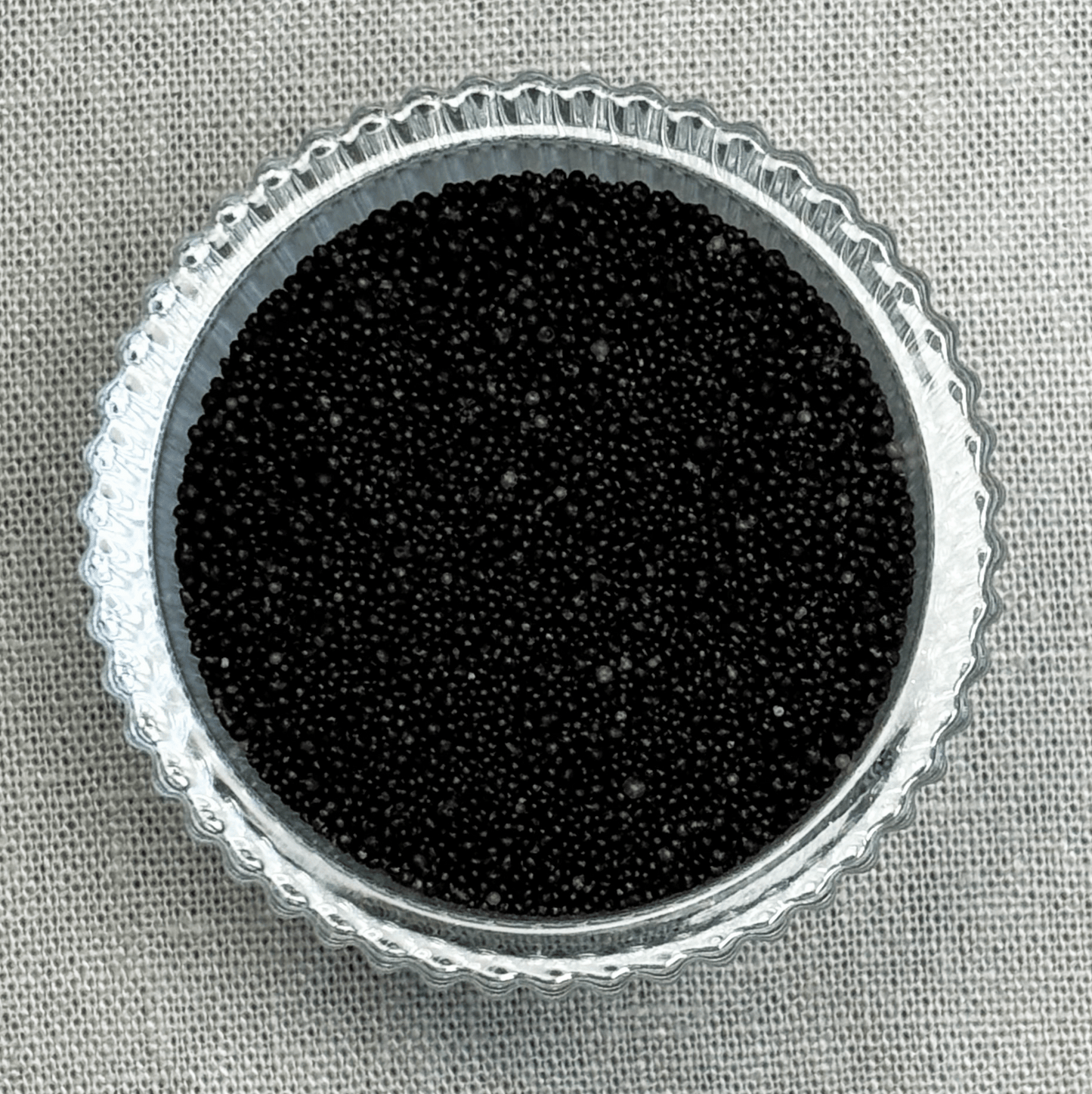 Vela en Perlas Negro